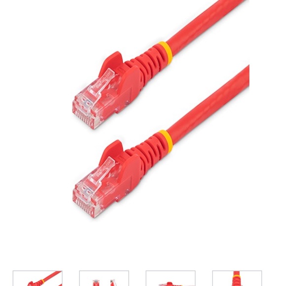 Startech 75ft CAT6 Ethernet Cable N6PATCH75RD new - Picture 4 of 6